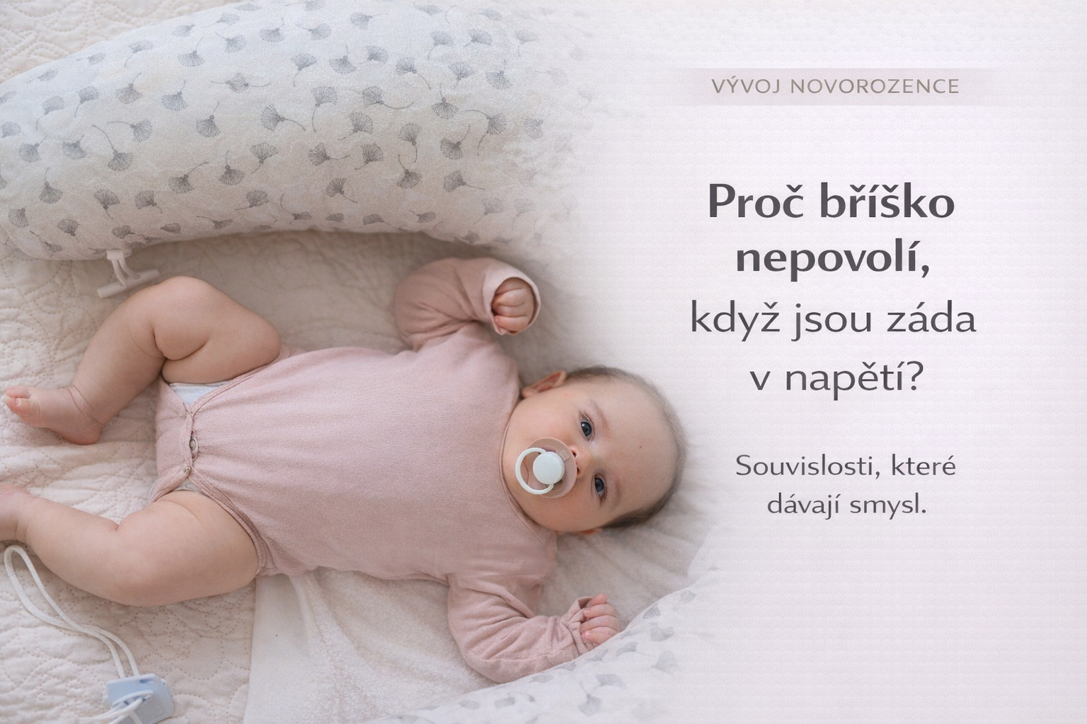  Když kapičky na prdíky nezabírají: Proč hledat příčinu v napětí tělíčka?
