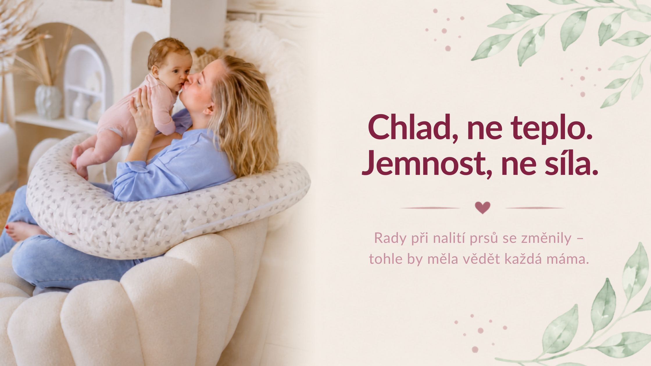 Bolestivé nalití prsů: kdy přichází, jak dlouho trvá a co pomáhá