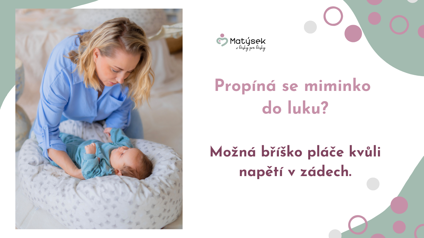 Napětí v zádech jako skrytá příčina koliky: Proč uvolnění páteře pomáhá trávení?