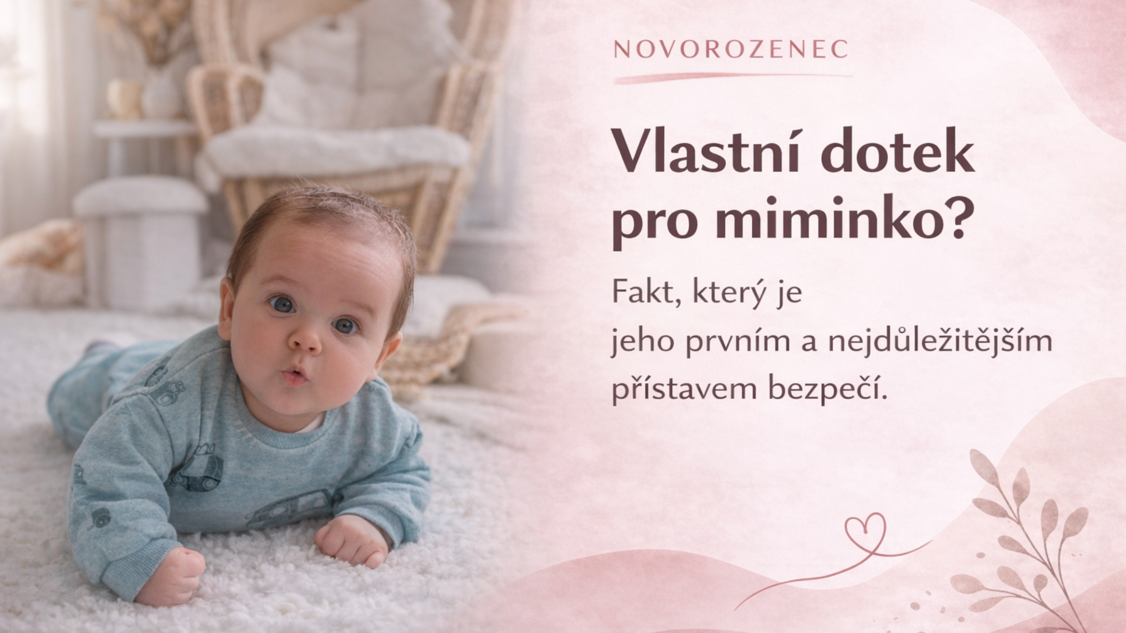 Má hlad, nebo je to zlozvyk? Proč jsou ruce u pusy „regulačním tlačítkem“ miminka | Matýsek