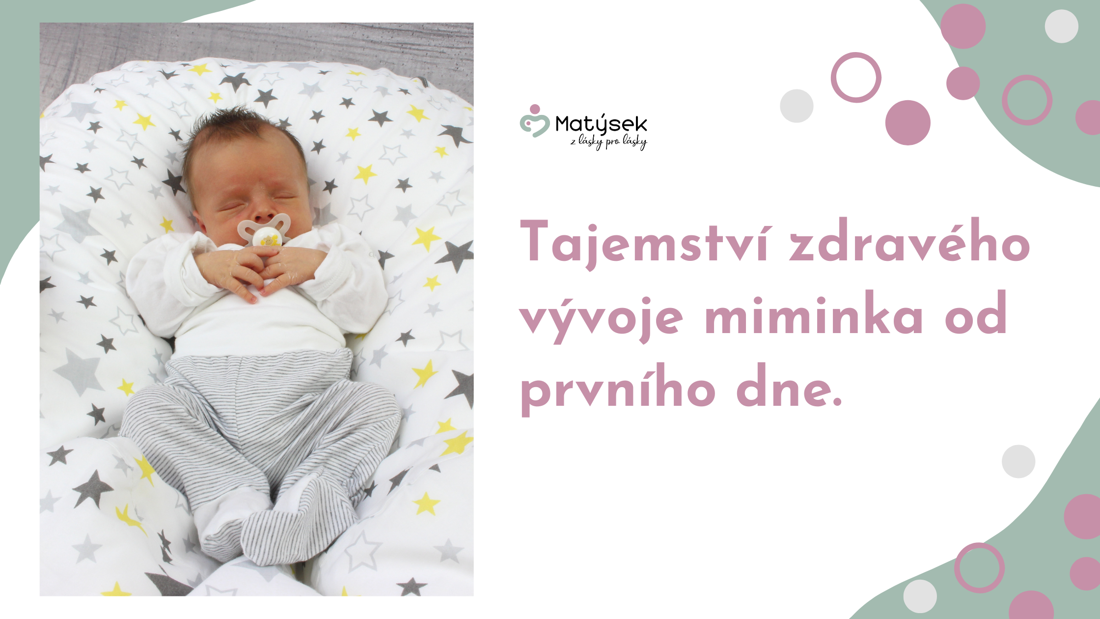 "Hnízdečko" nestačí. Tajemství zdravého vývoje miminka od prvního dne.
